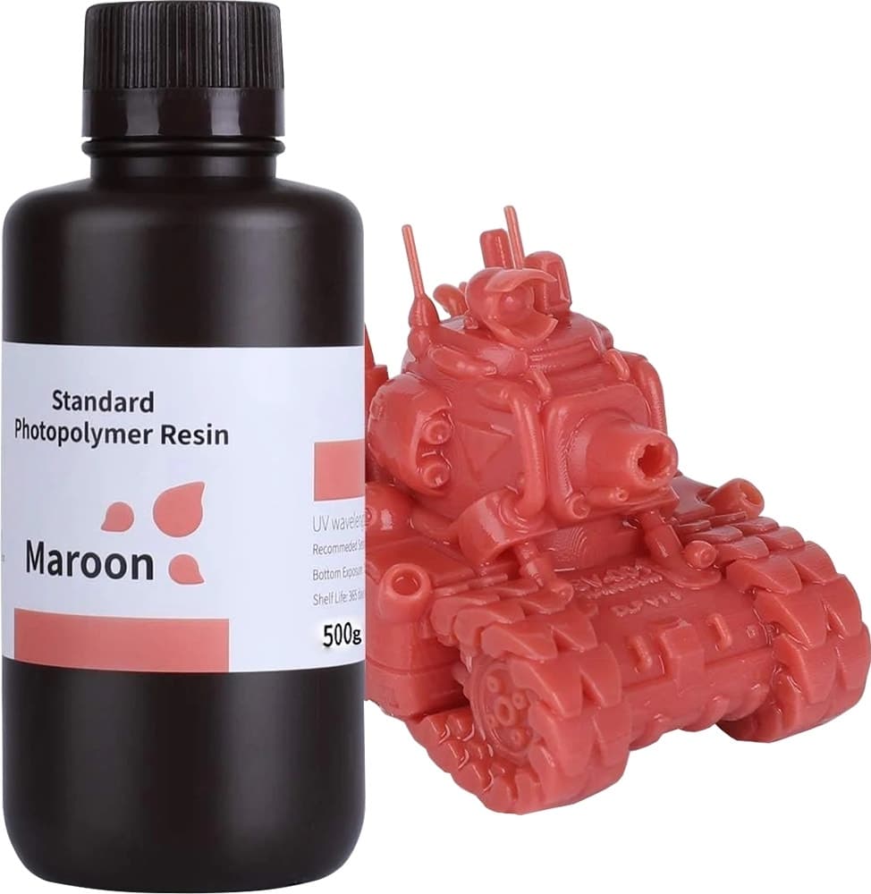 Resina para Impressora 3D Elegoo V1.0 Standard 500G - Marrom