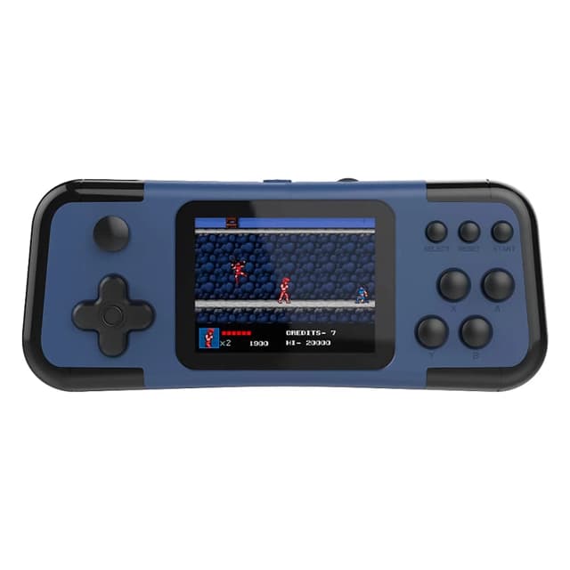 Retro Consola Gamepad A12 666 Jgos. Av/TV 3.0" Midnight Black