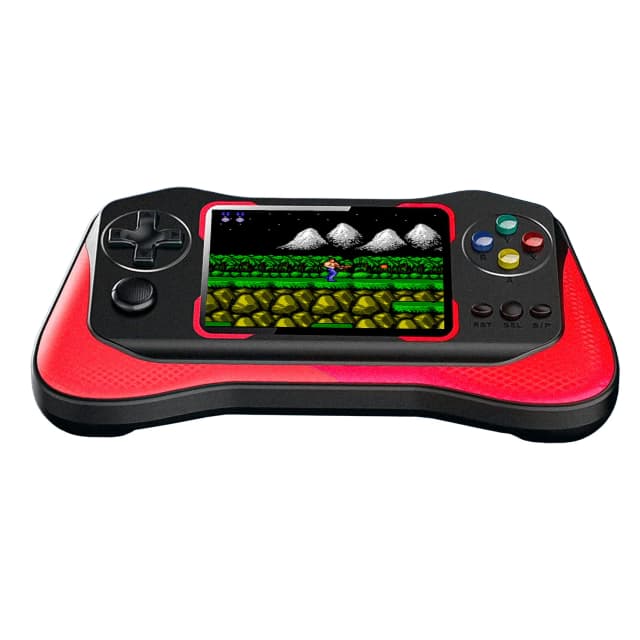 Retro Consola Joystick Q12 500 Juegos 3.5" Av/TV Red