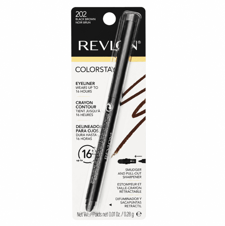 Lápis de Olhos Revlon Colorstay 202 Black Brown