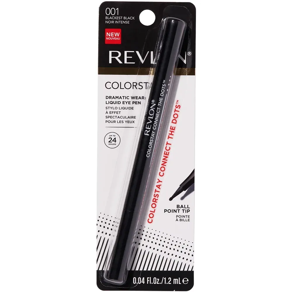 Revlon Lapiz Marcador Para Ojos Colorstay 001 Blackest 1.2ML