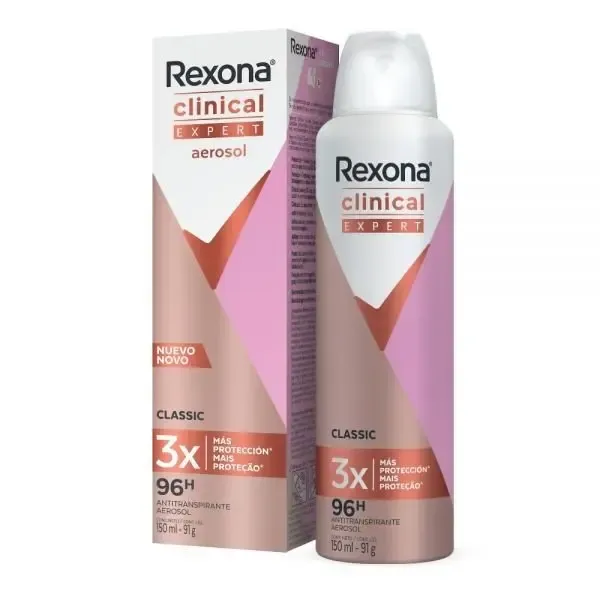 Desodorante Rexona Expert Classic 96H 150ml