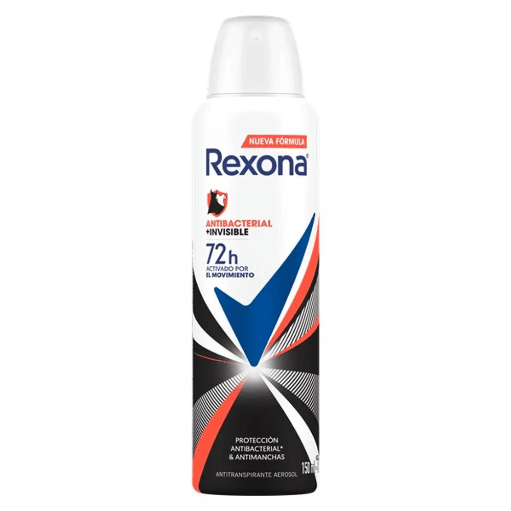 Desodorante Rexona Invisible+Antibac 150ml