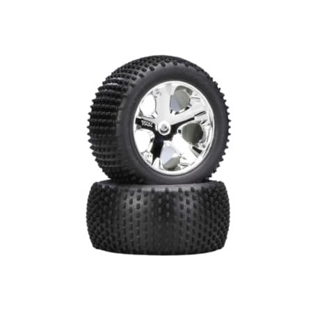 Roda Traxxas Rustler All-Star 2.8" Chrome Alias 12MM
