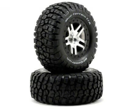 Roda Traxxas Slash Km2 Pneu Split Spoke 5877