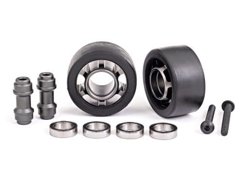 Roda Traxxas Wheelie Bar Alumínio Cinza 7775A