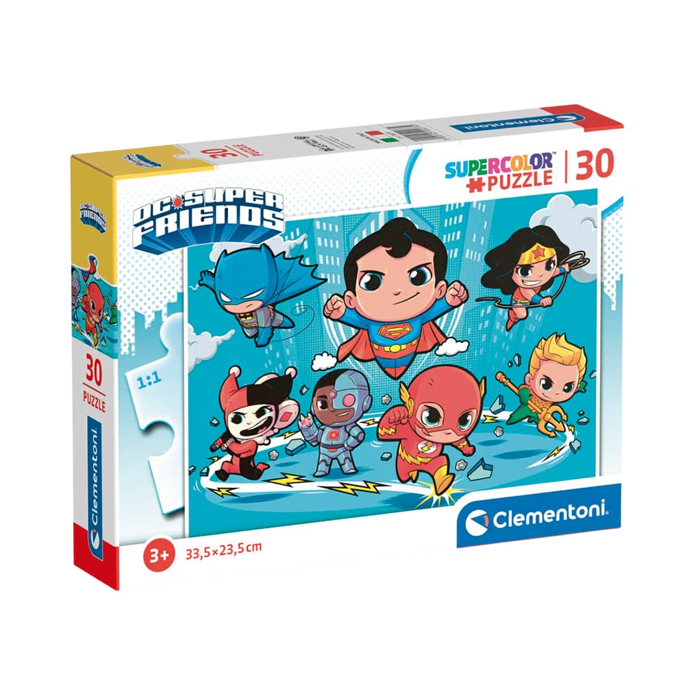Quebra-Cabeça Clementoni Super Friends 30 Peças