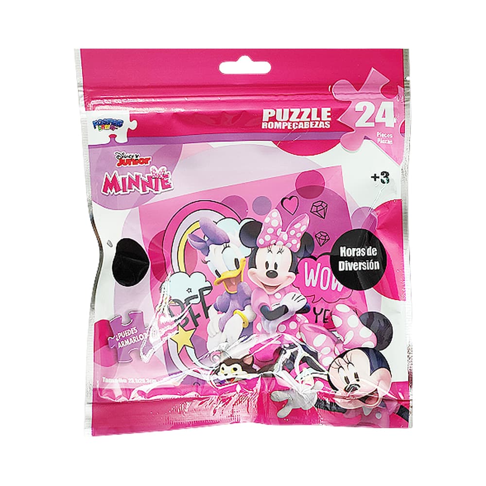 Quebra-Cabeça Disney Minnie Mouse 24 Peças
