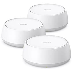 Roteador Tp-Link Deco Be22 Whole Home Mesh Be3600 Dual Band Wi-Fi 7 - Branco (Kit com 3)