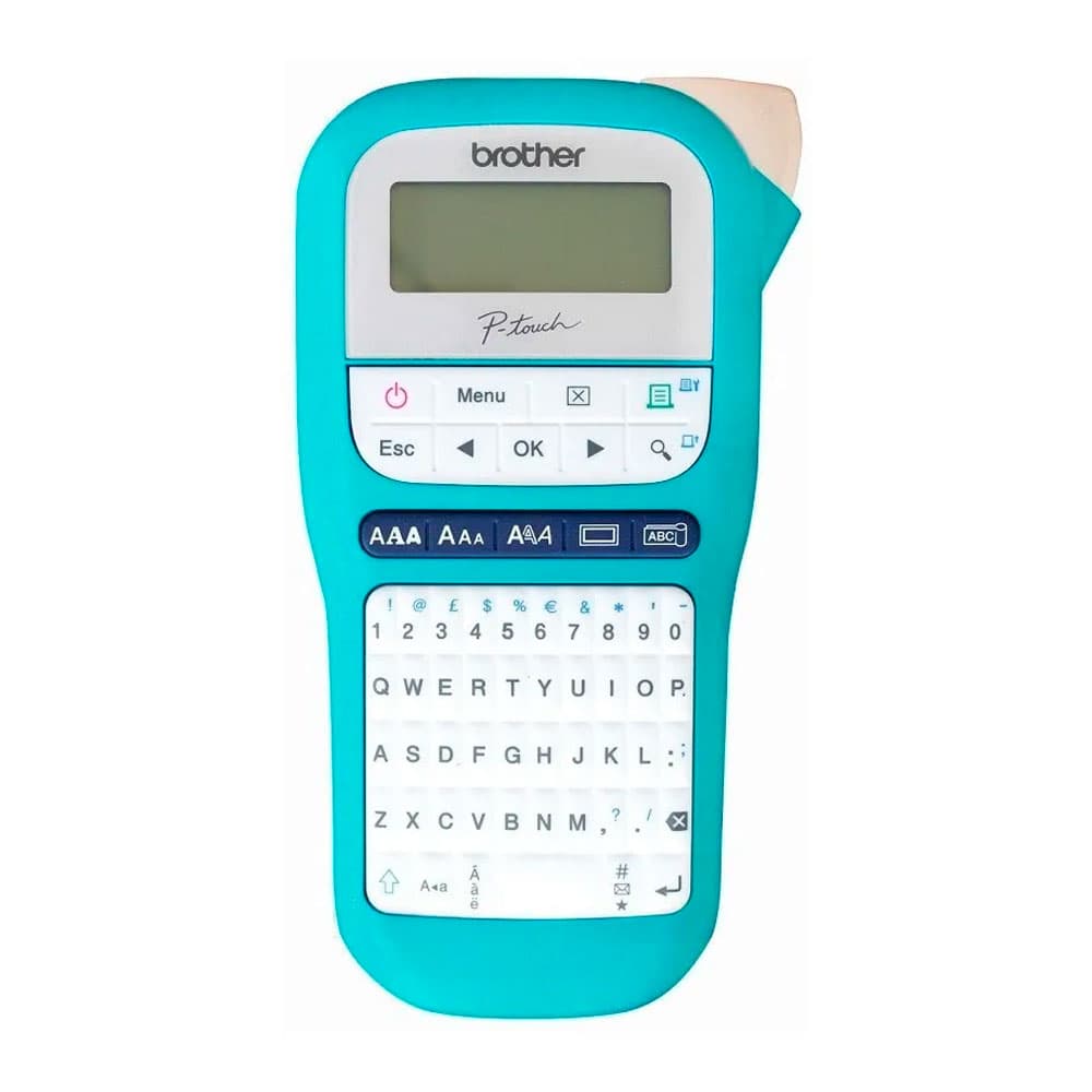 Rotulador Brother PTH110TB Verde Água