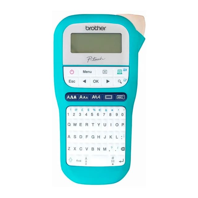 Rotulador Brother PTH110TB Verde Água