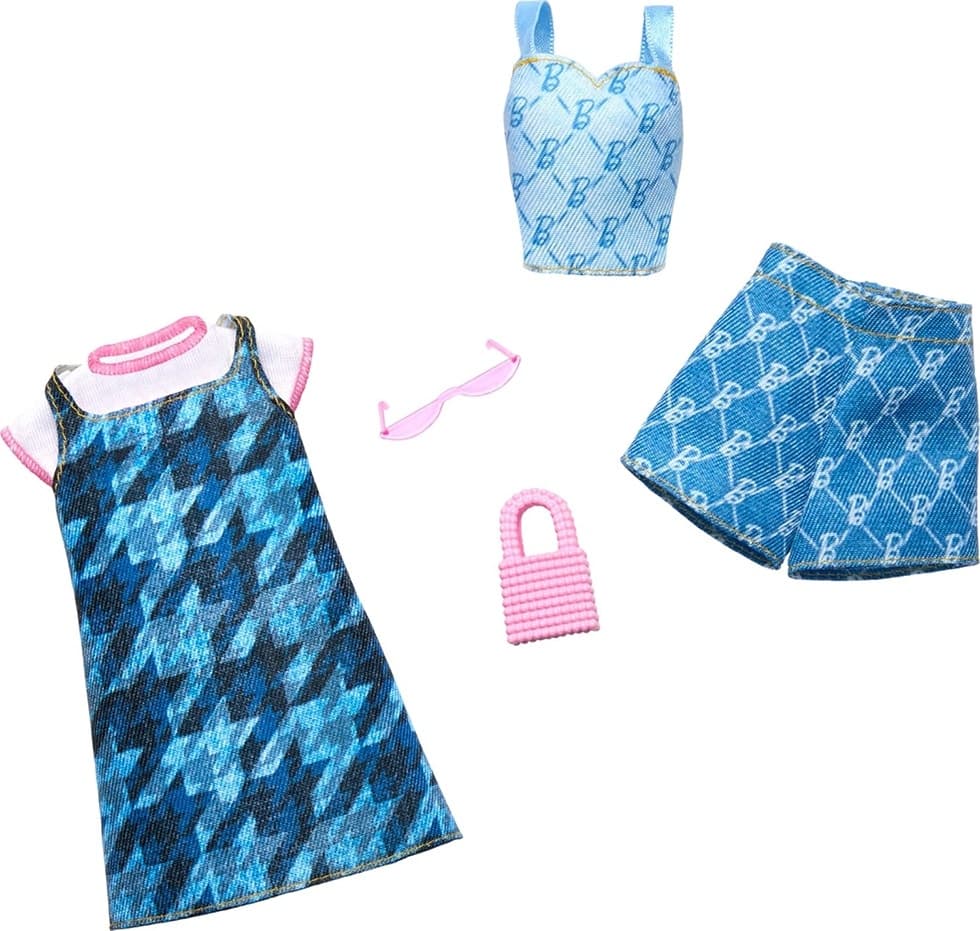 Roupas para Boneca Barbie Fashion Pack Mattel