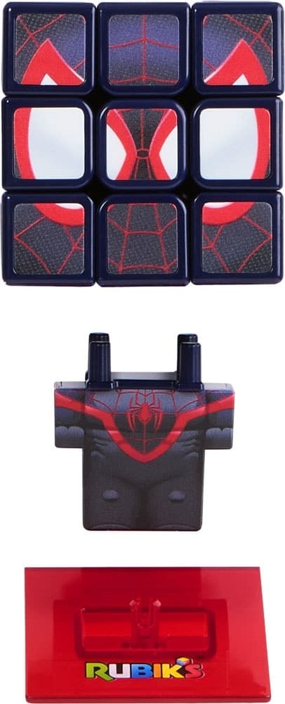 Brinquedo Rubiks Miles Morales Marvel Spin Master