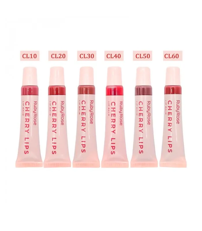 Bálsamo Labial Ruby Rose Cherry Lips Hb-L6503-6