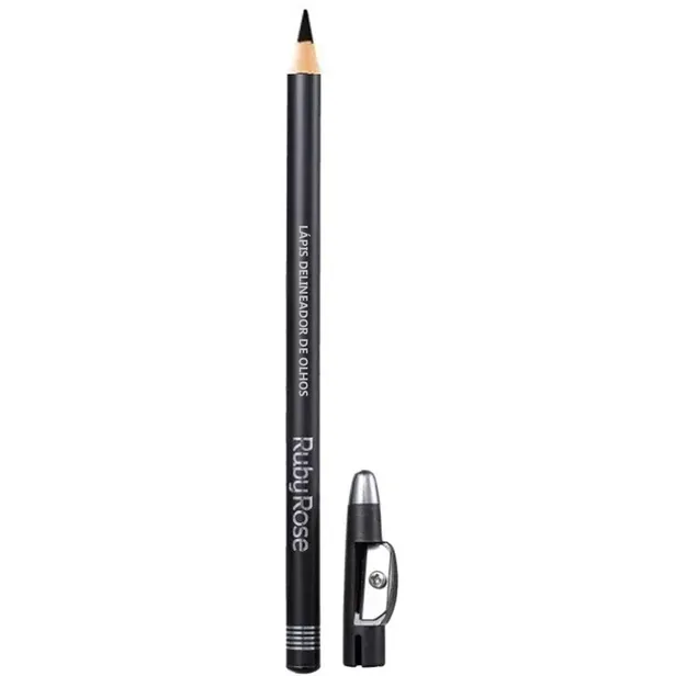 Lápis Delineador de Olhos Ruby Rose Hb091 Preto