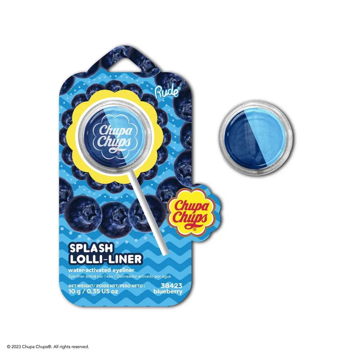 Delineador Rude Chupa Chups Splash Lolli-liner Blueberry