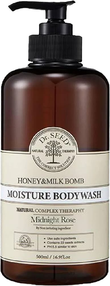 Sabonete Líquido Dr. Seed Honey & Milk Bomb Midnight Rose - 500mL