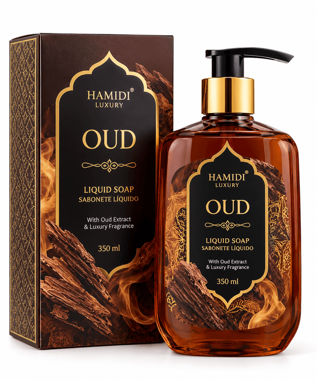 Sabonete Líquido Hamidi Luxury Oud 350ml