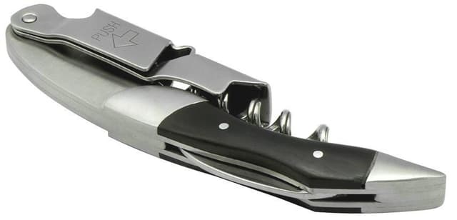 Saca-rolhas para Vinho Rpc Black/Steel