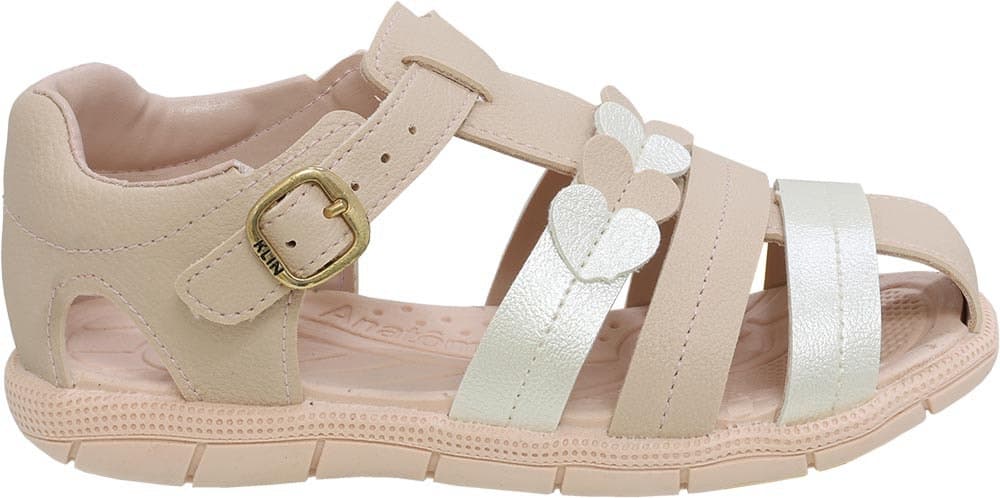 Sandália Infantil Klin 171273000-017601 - Rosa New