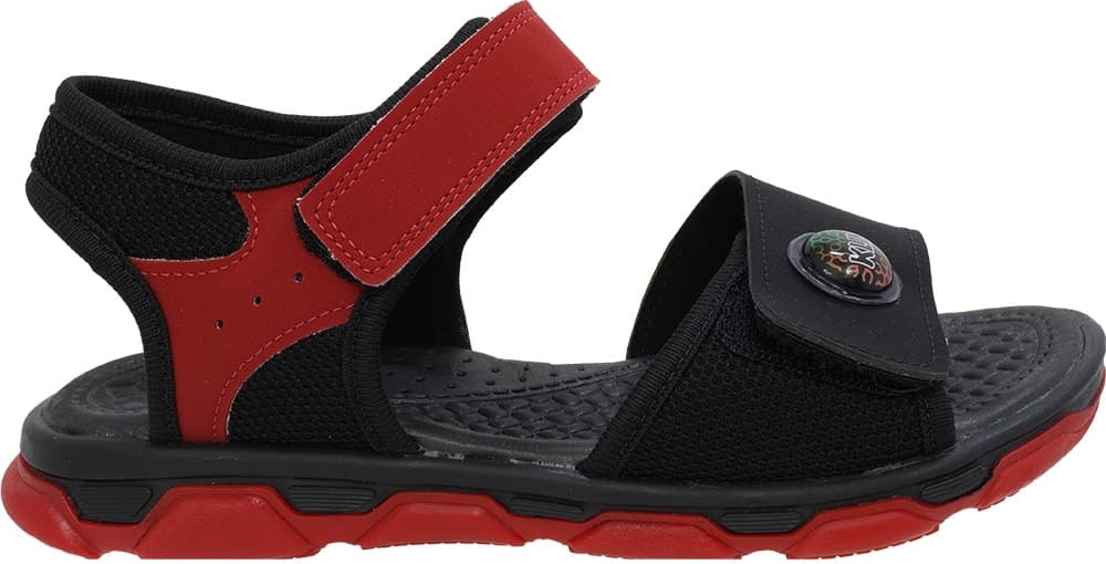 Sandália Infantil Klin 298035000-010809 - Preto/Vermelho