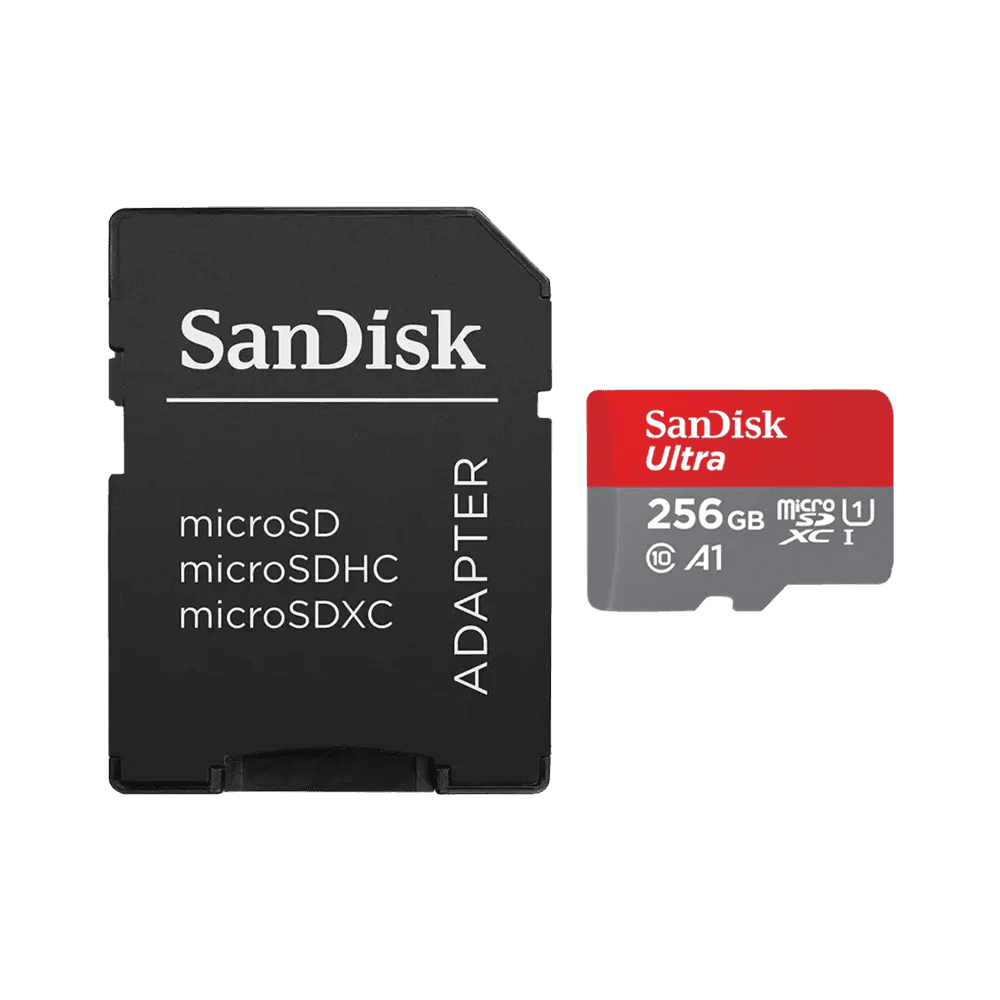 Cartão de Memória Sandisk Micro Sd Ultra 256GB C10 150MB/S