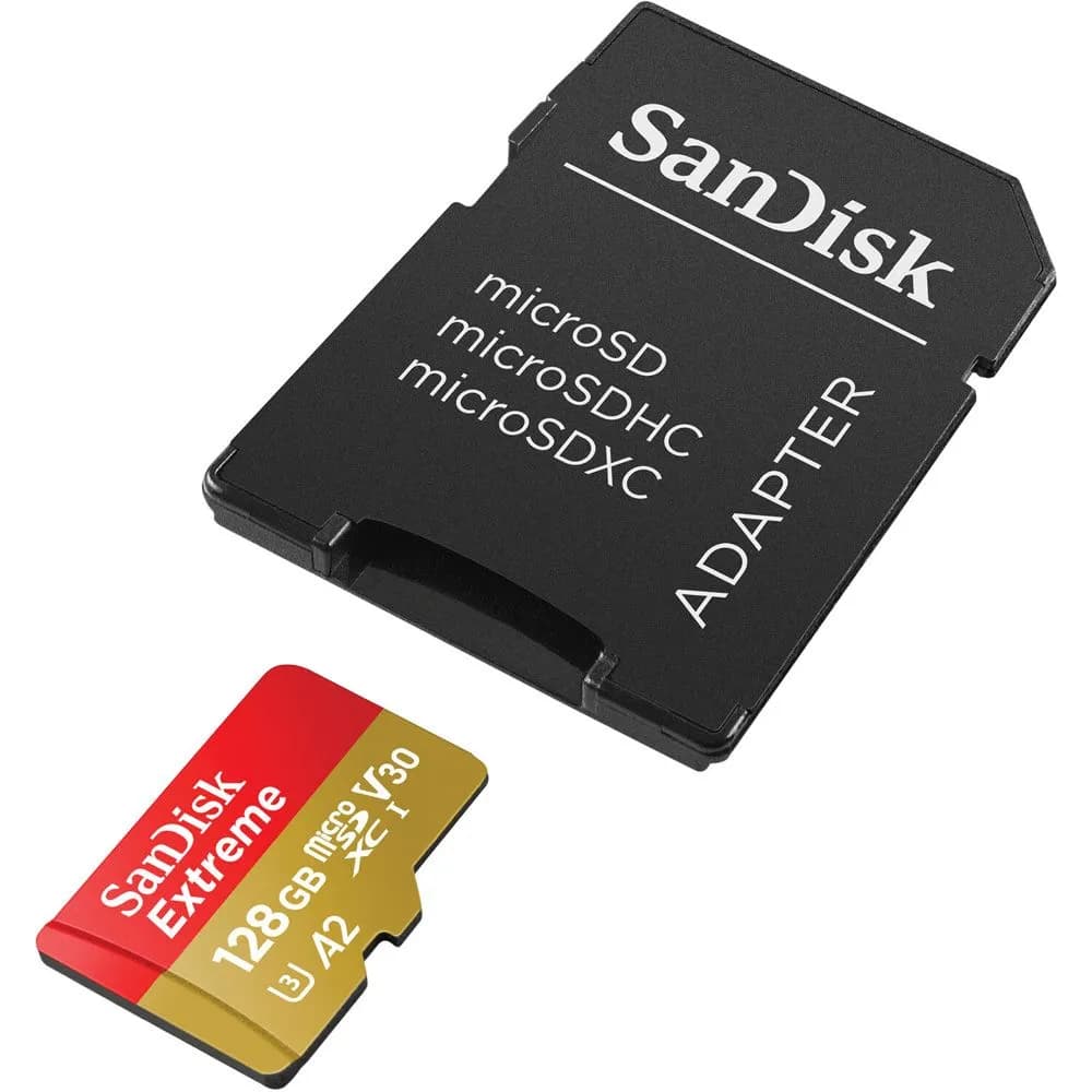 Cartão de Memória Sandisk Extreme 128GB 190MB/S Sdsqxaa-128G-GN6MA