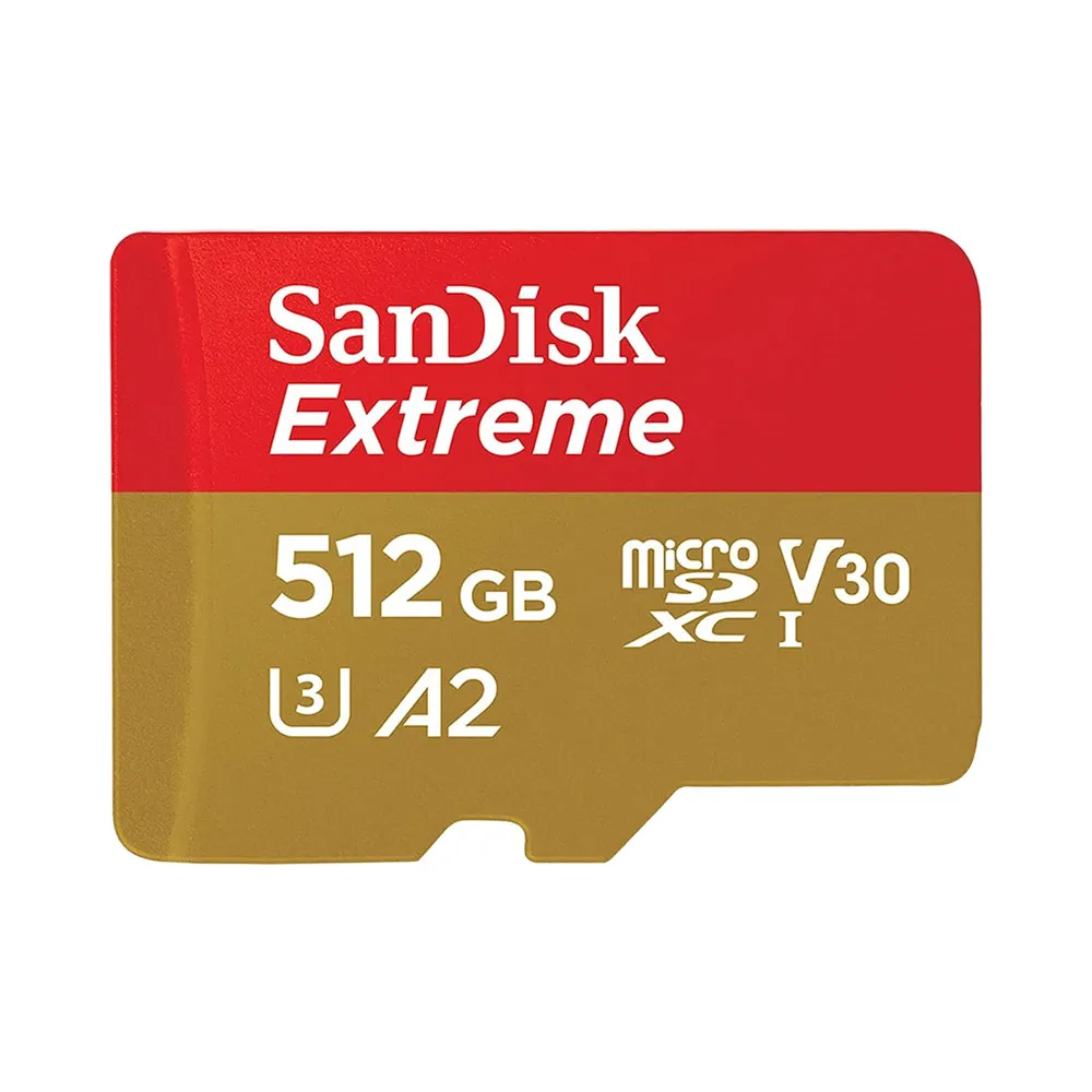 Memória Micro Sd Sandisk Extreme 512GB 190MB/S Sdsqxav-512G-GN6MA