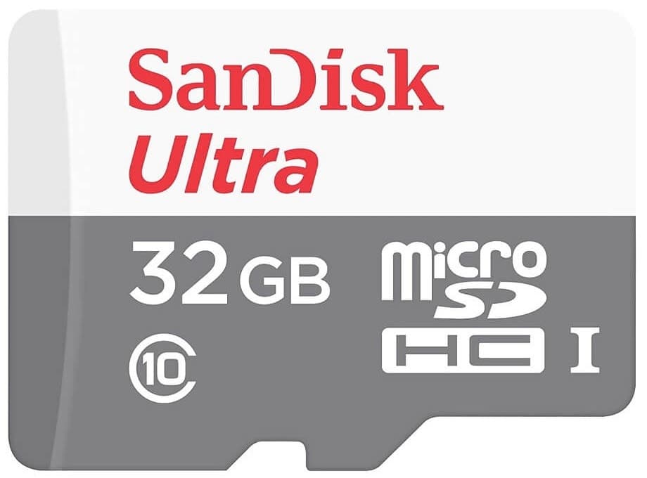 Sandisk Memória Micro Sd Ultra 32GB C10 100MB/S