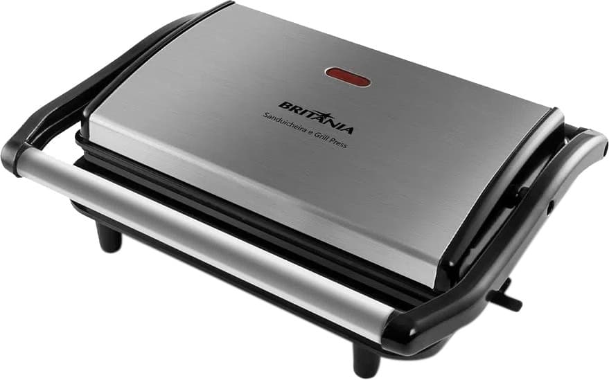 Sanduicheira e Grill Britania Press 2 Em 1 BGR27I