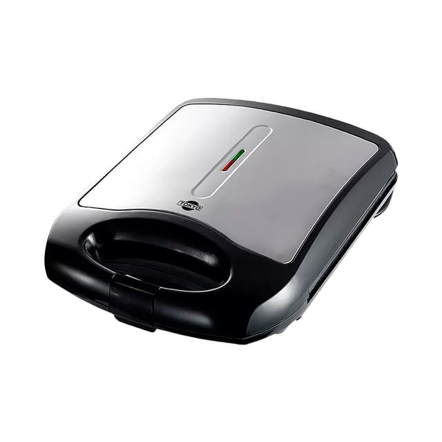 Sanduicheira Tokyo Edtsminox 4 Pães 1400W 220V Preto - Prata