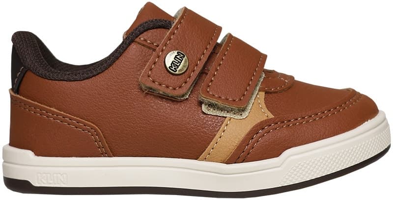 Sapato Infantil Klin Flyer Baby 166 Caramelo/Café