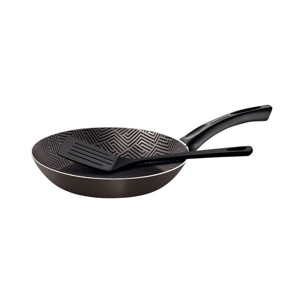 Frigideira Tramontina Paris com Espátula 26 Cm Cinza Chumbo