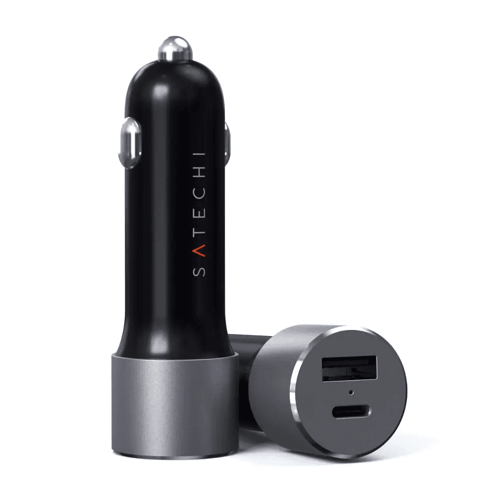 Carregador Veicular Satechi St-Tcpdccm USB-C 72W Cinza Espacial