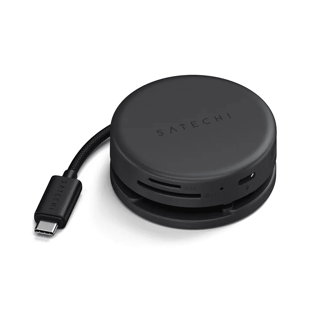 Hub Satechi USB-C On-the-go Multipor 7 Em 1 Preto