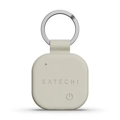 Chaveiro Satechi Findall Couro Vegano Sand