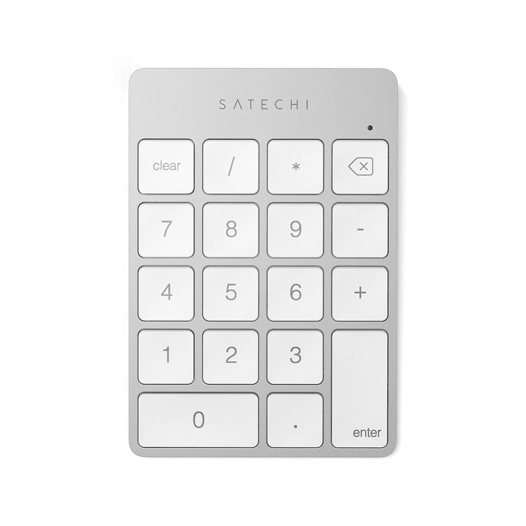 Teclado Numérico Satechi Slim St-Salkps Silver