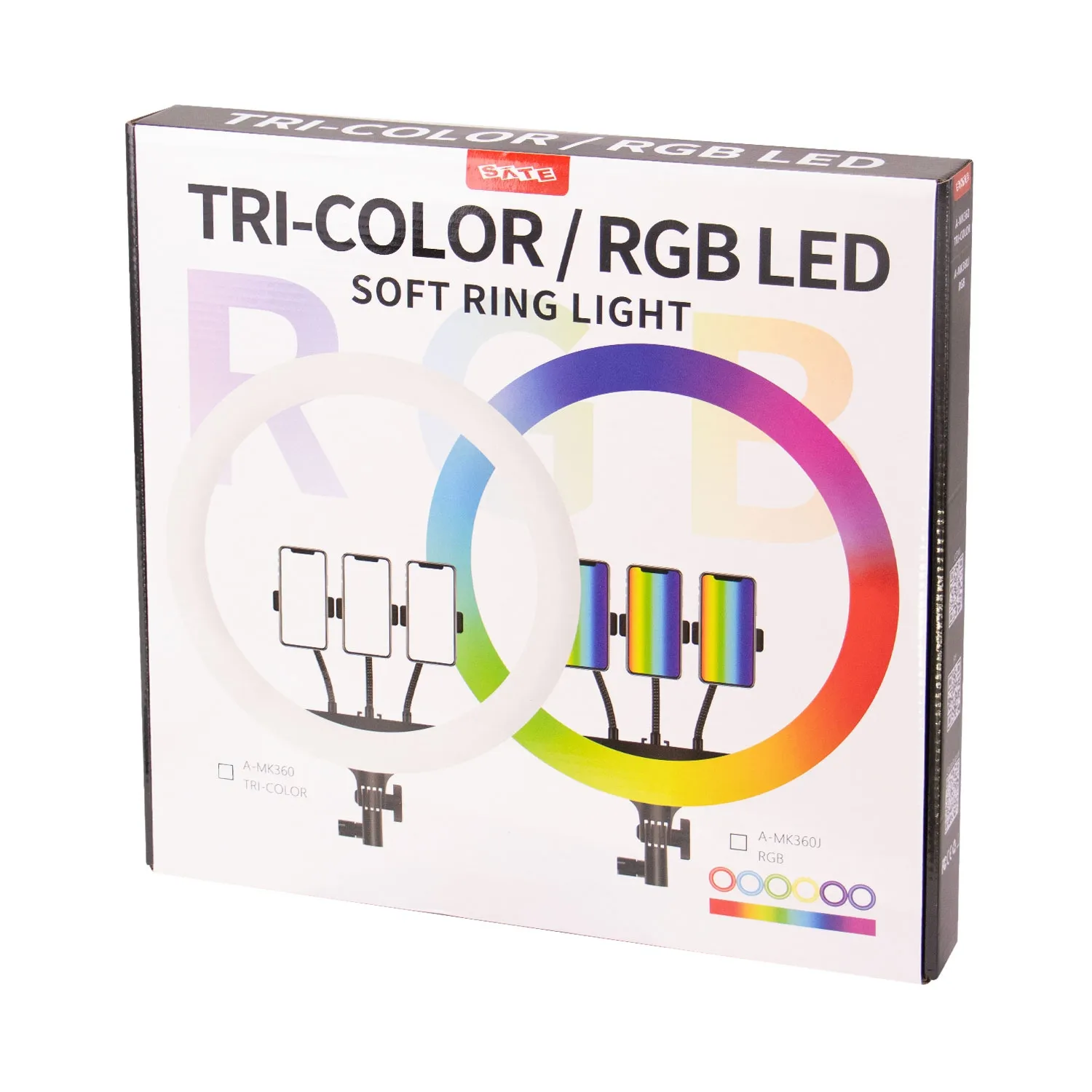 Ring Light Satellite Aro LED A-MK360J RGB 14 Polegadas