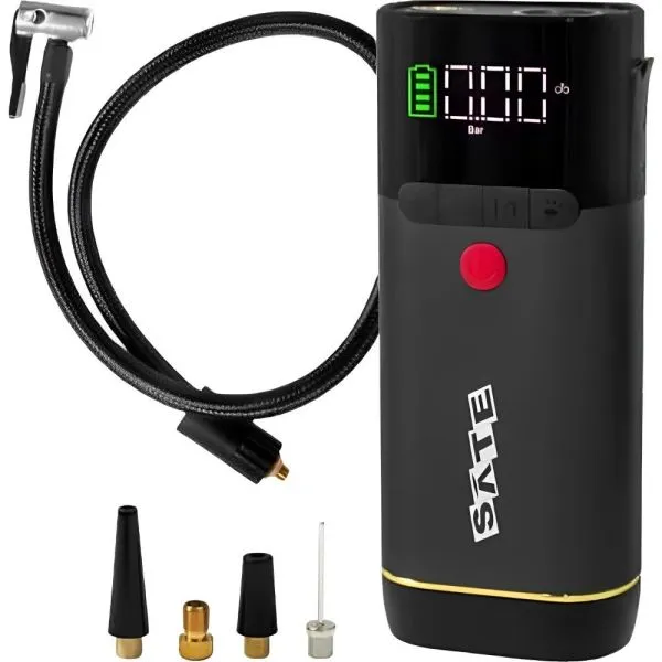 Compressor de Ar Elétrico Portátil Satellite A-MP82 Preto