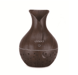 Humidificador de Ar Satellite A-H6714 130ml USB Marrom Escuro