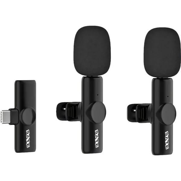 Microfone Satellite A-Mk231 Tipo-c Preto