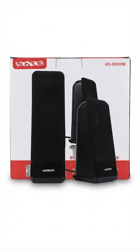 Caixas de Som Satellite As-92000B Bt/rgb/aux/usb Preto