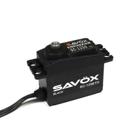 Servo Savox Sc-1256TG Black Edition 6V 20KG .15S