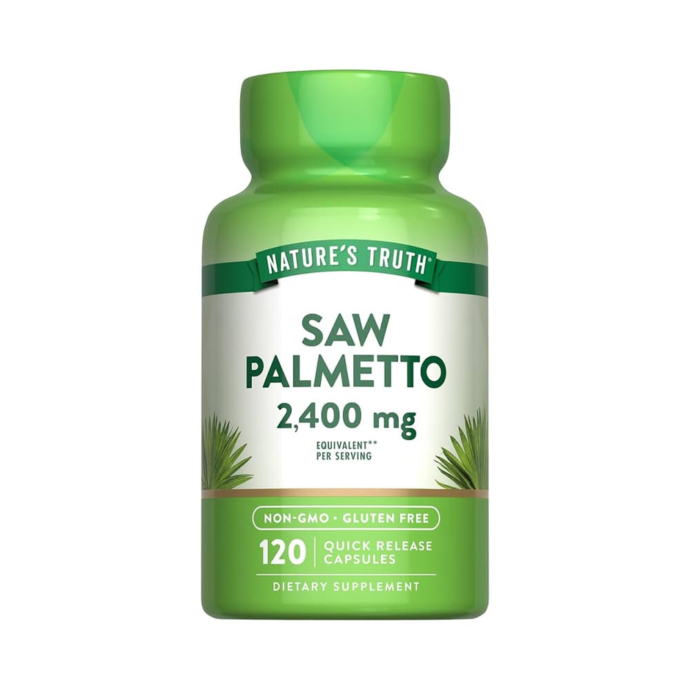 Saw Palmetto Nature's Truth 1200MG 120 Cápsulas