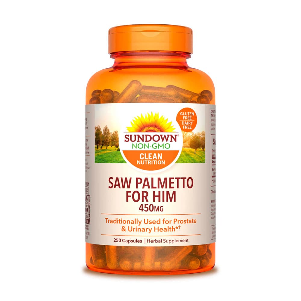 Saw Palmetto Sundown Naturals 450MG 250 Cápsulas