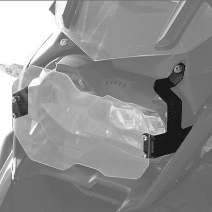 Protetor de Farol Policarbonato Scam Bmw R1250 Adv 2013+