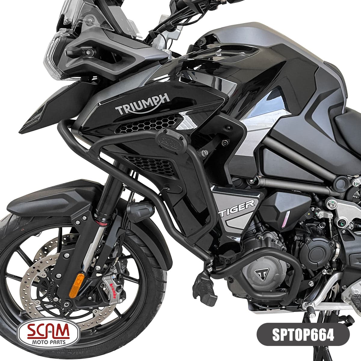 Protetor de Motor/Carenagem Scam Tri T-1200 com Pedal 2022+
