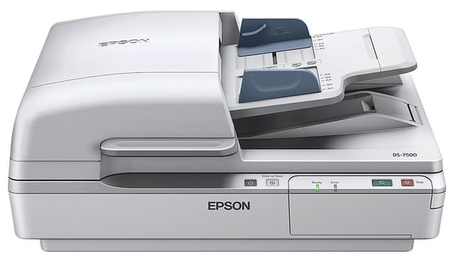 Scanner Epson WorkForce Ds-7500 Color Bivolt Branco