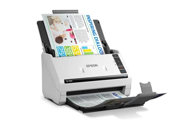 Scanner Duplex A4 45PPM Epson Branco (Ds-530X)