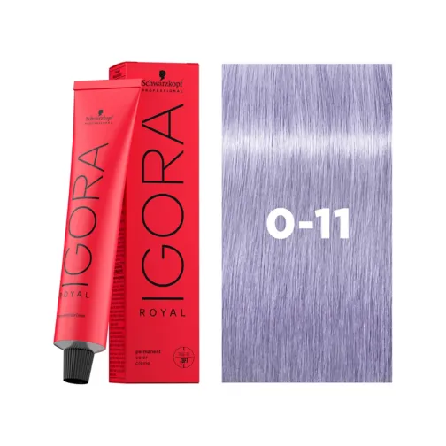 Coloração Schwarzkopf Igora Royal 60ml 0-11